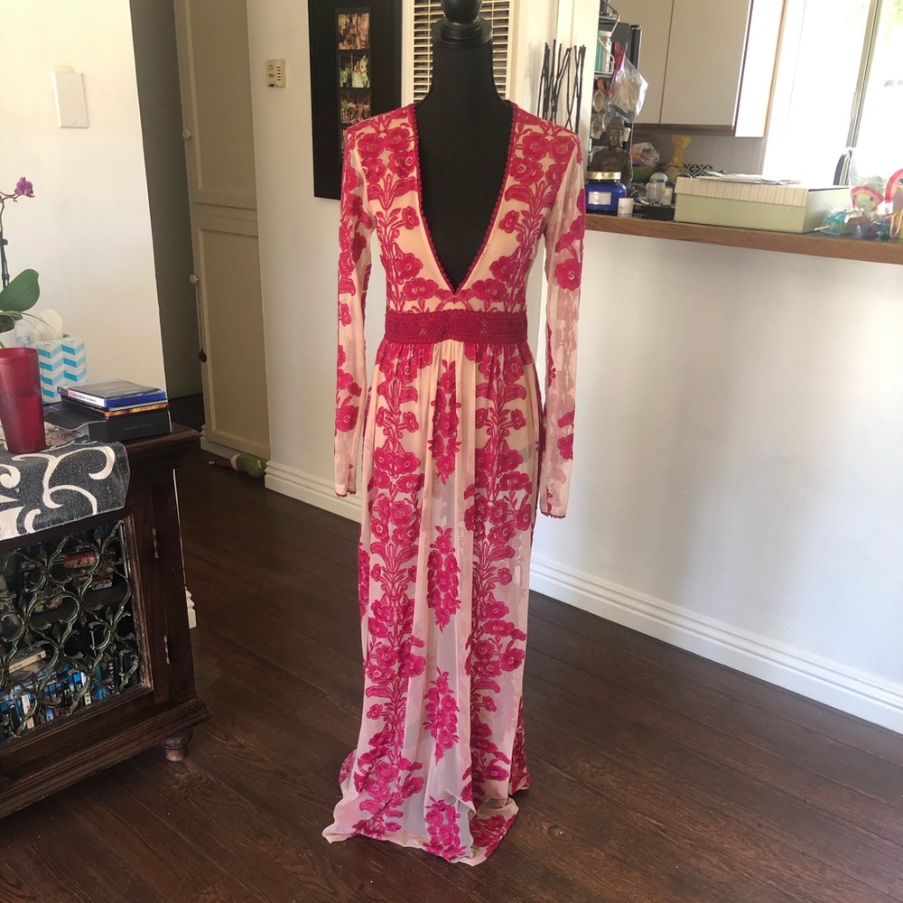 For Love and Lemons Temecula Maxi dress